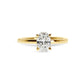 Classic Oval Diamond Engagement Ring