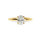 Lab Grown Classic Oval Diamond Engagement Ring