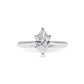 Lab Grown Miami Solitaire Marquise Cut Diamond Engagement Ring