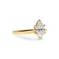 Lab Grown Miami Solitaire Marquise Cut Diamond Engagement Ring