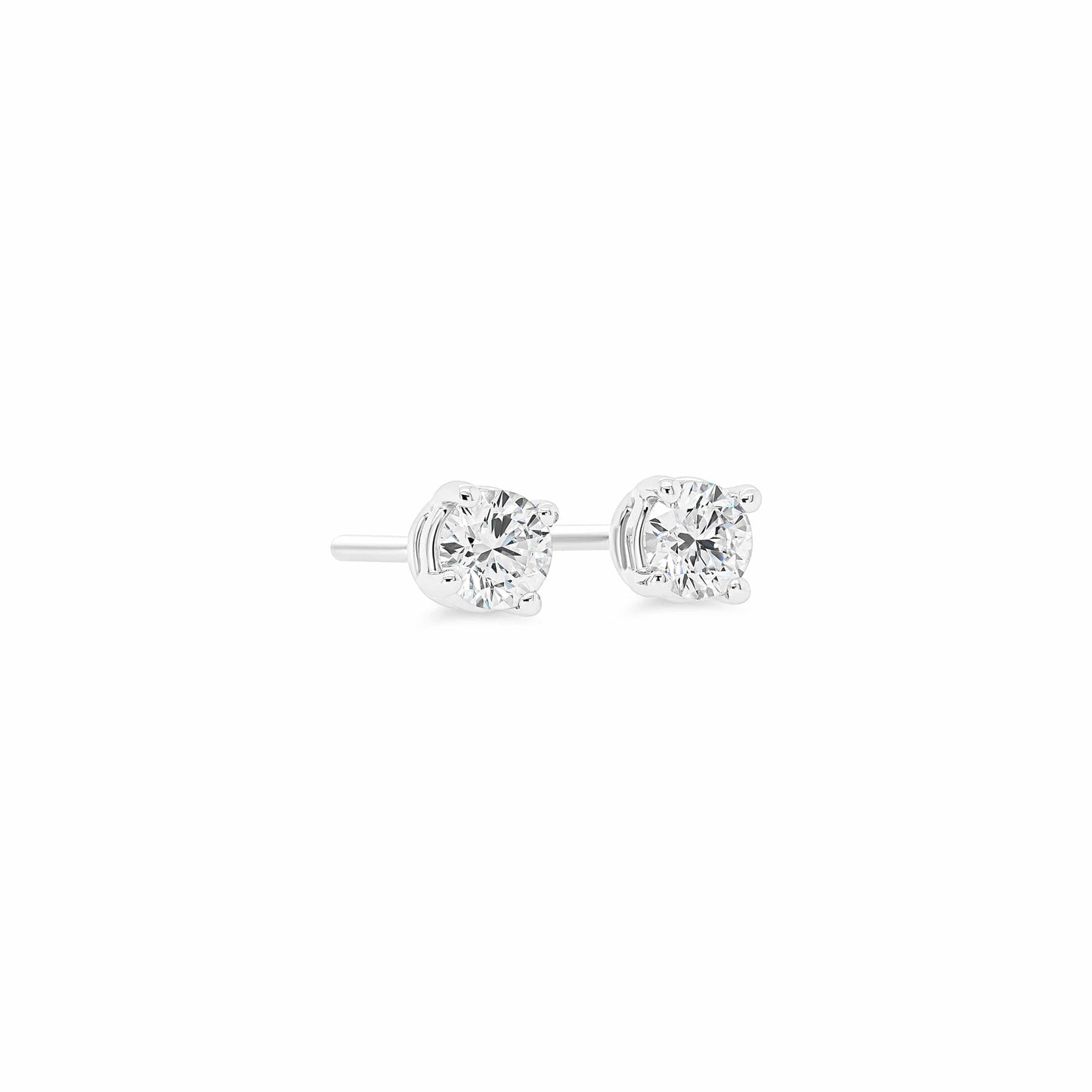 Classic Basket Diamond Studs (0.30 - 2.50ct)