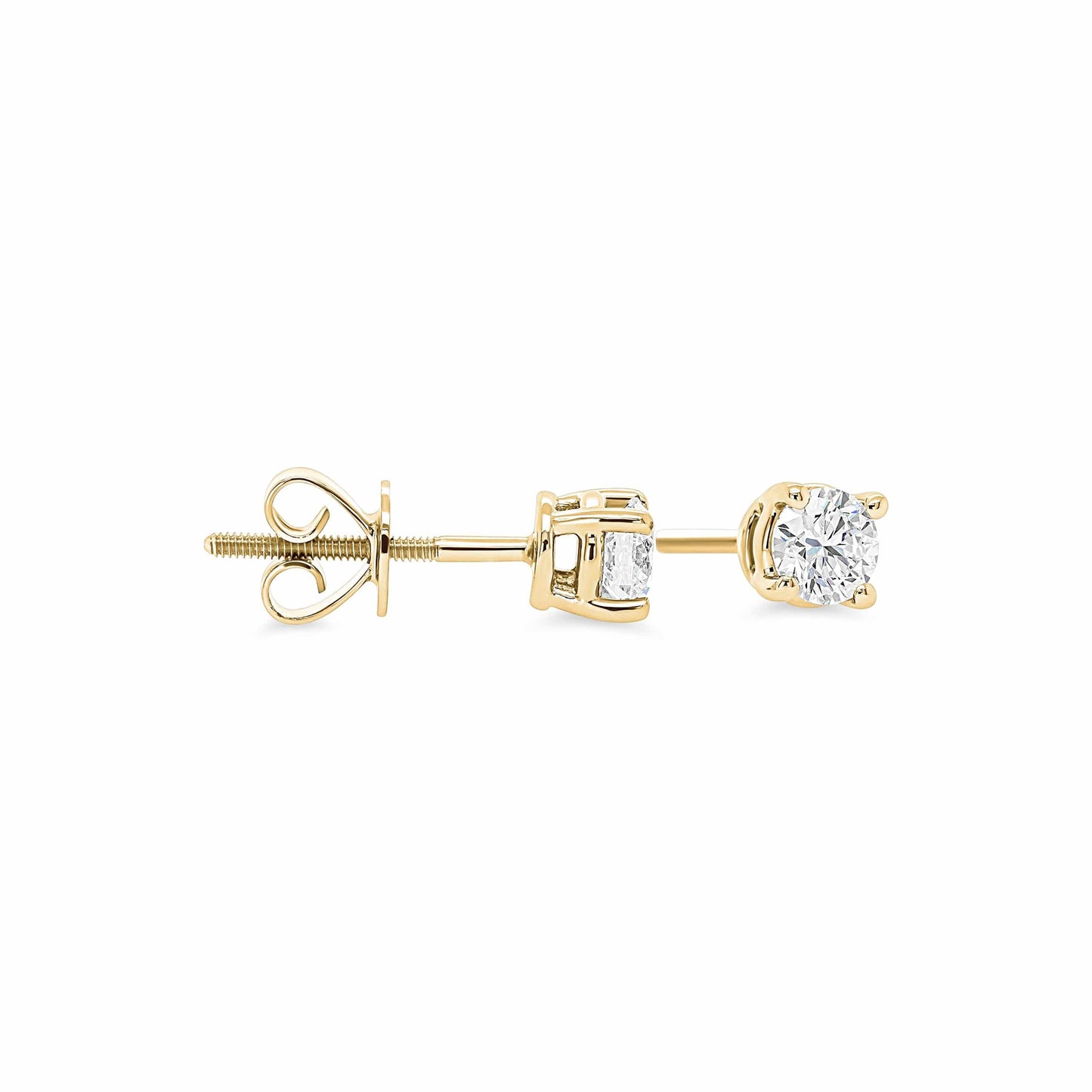 Classic Basket Diamond Studs (0.30 - 2.50ct)