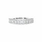 Lab Grown Chunky 2ctw Emerald Cut Diamond Basket Ring