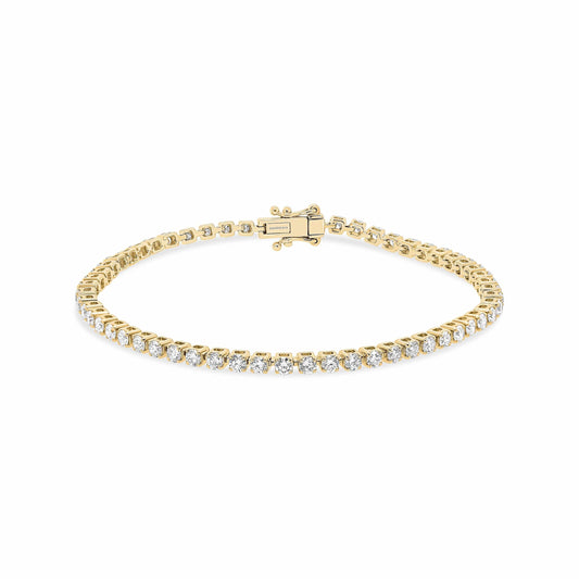 2.66ct Lab Grown Tennis Bracelet