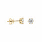 IGI Certified 0.53ct Round Brilliant Studs