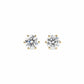 IGI Certified 0.53ct Round Brilliant Studs