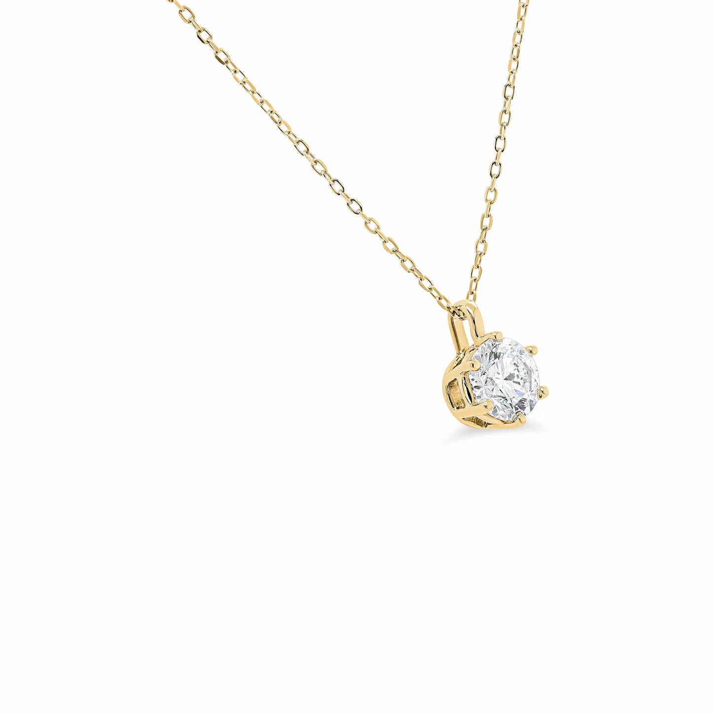 IGI Certified 1.57ct Round Brilliant Pendant