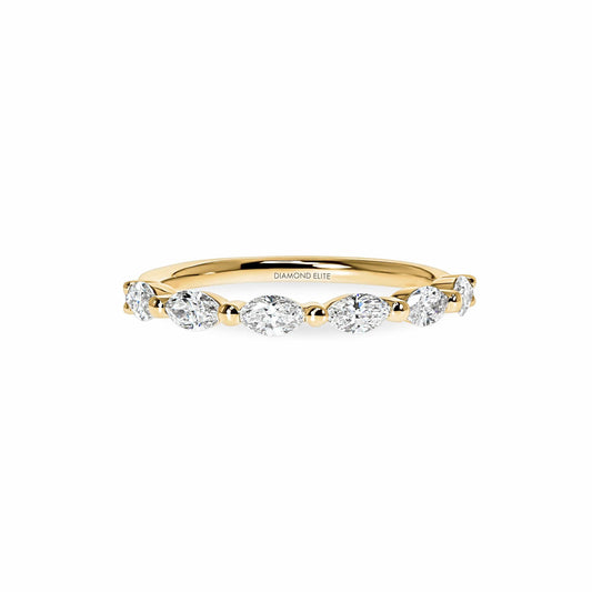 Maxine Marquise Wedding Band