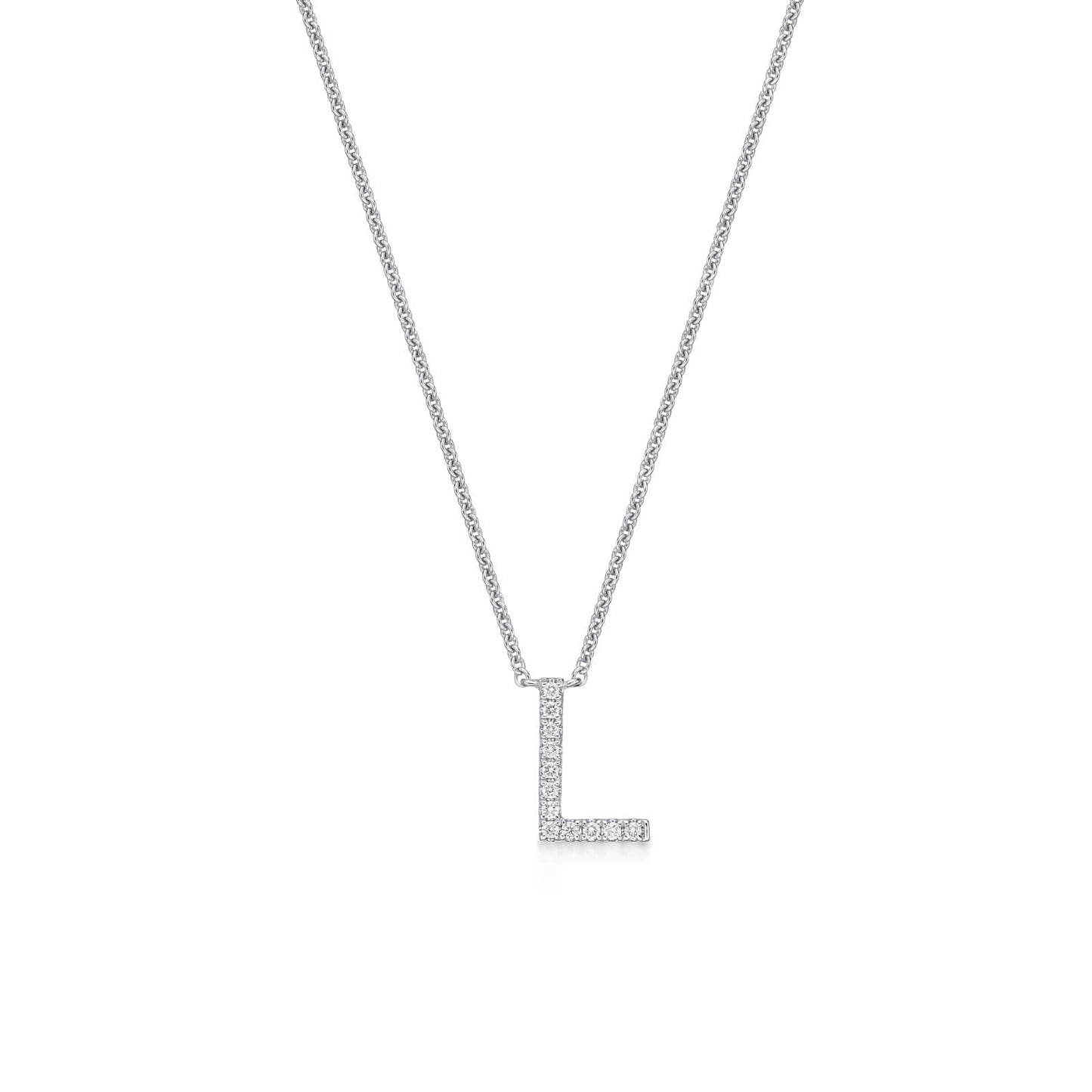 Diamond Initial Necklace (3 sizes)