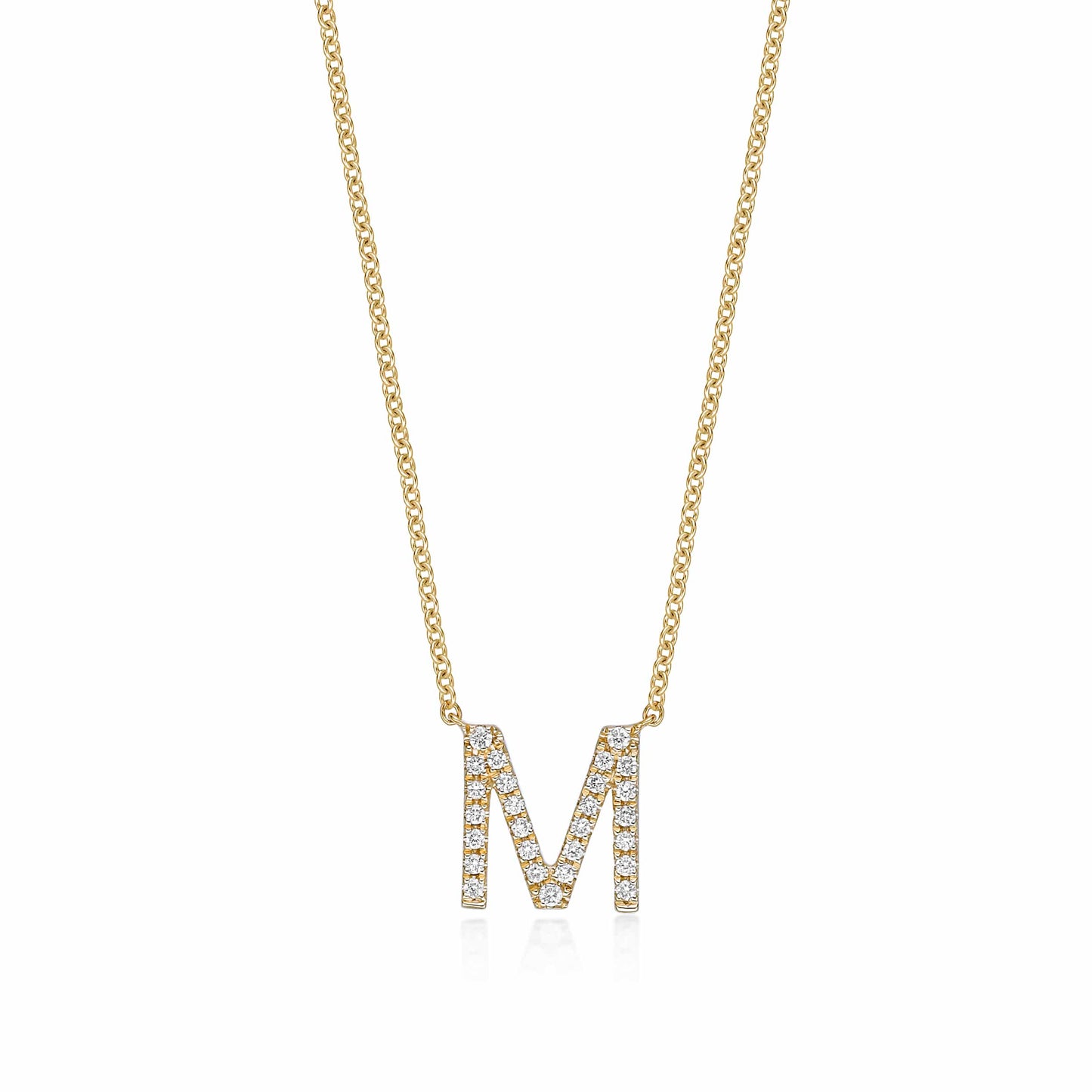 Diamond Initial Necklace (3 sizes)