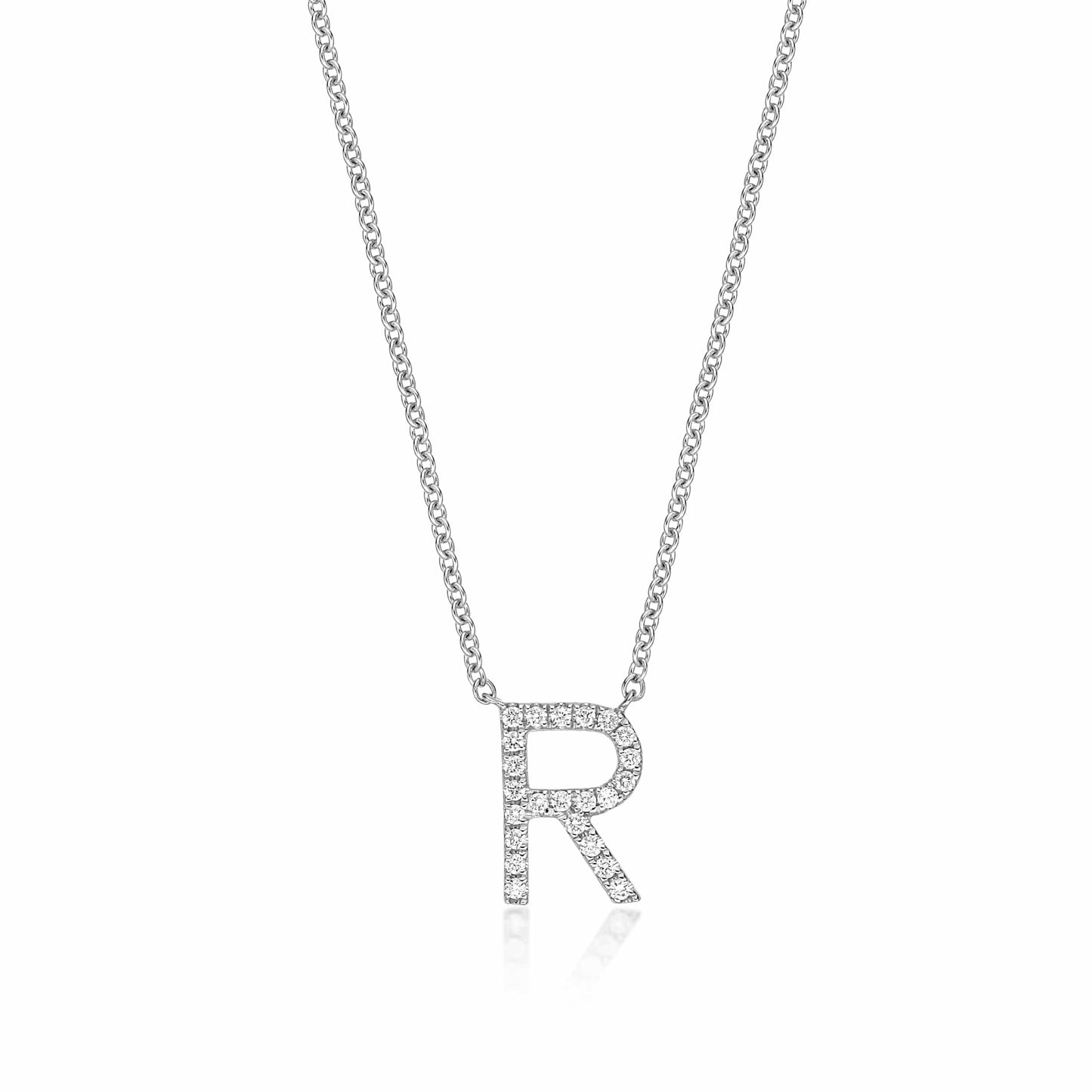 Diamond Initial Necklace (3 sizes)