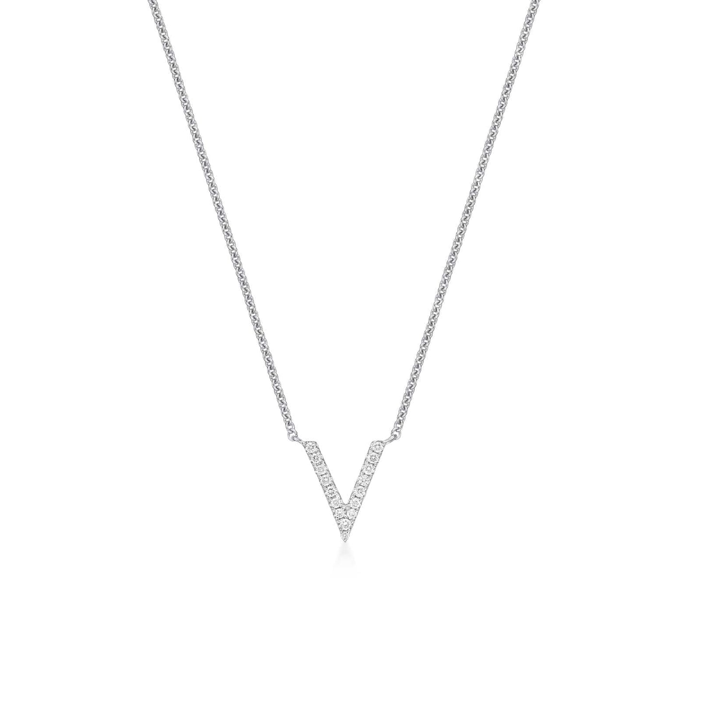 Diamond Initial Necklace (3 sizes)