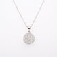Round Cluster Diamond Pendant