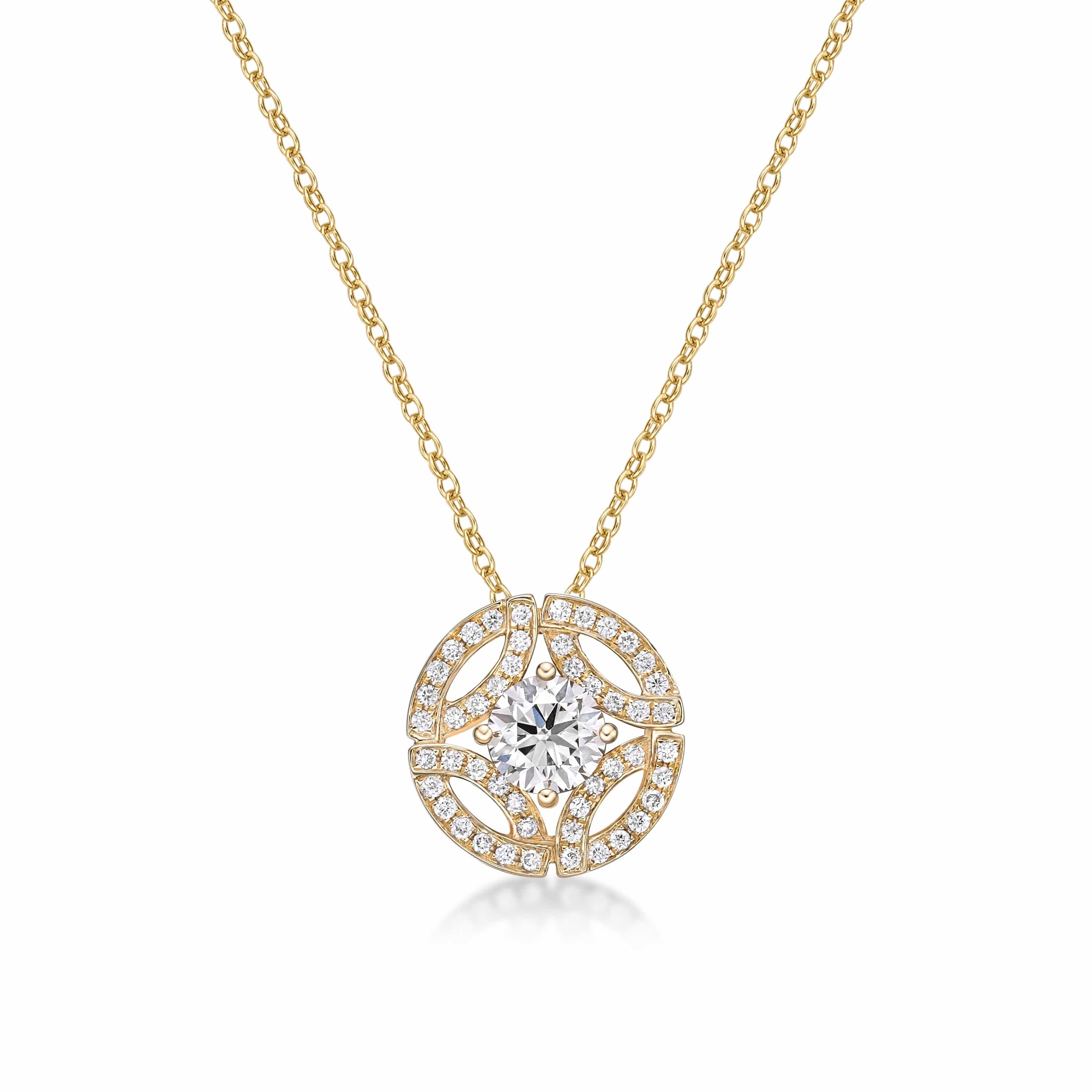 Circle of Triumph Diamond Necklace