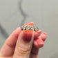 Bezel Oval Cut Wedding Band