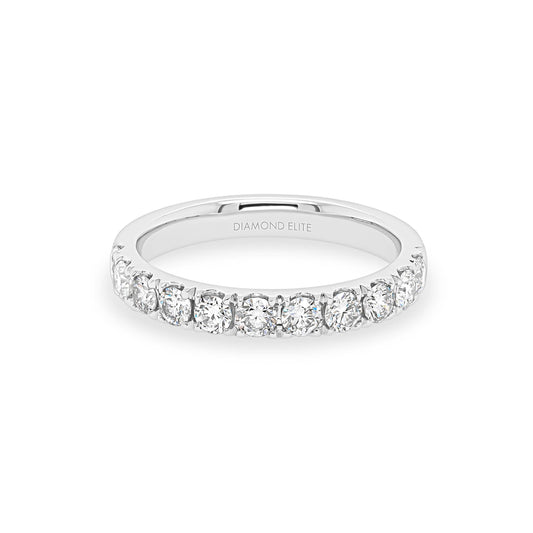 Lab Grown Chunky Diamond Pave Band