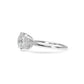 Sophia 圆形切割单石钻石画廊订婚戒指
